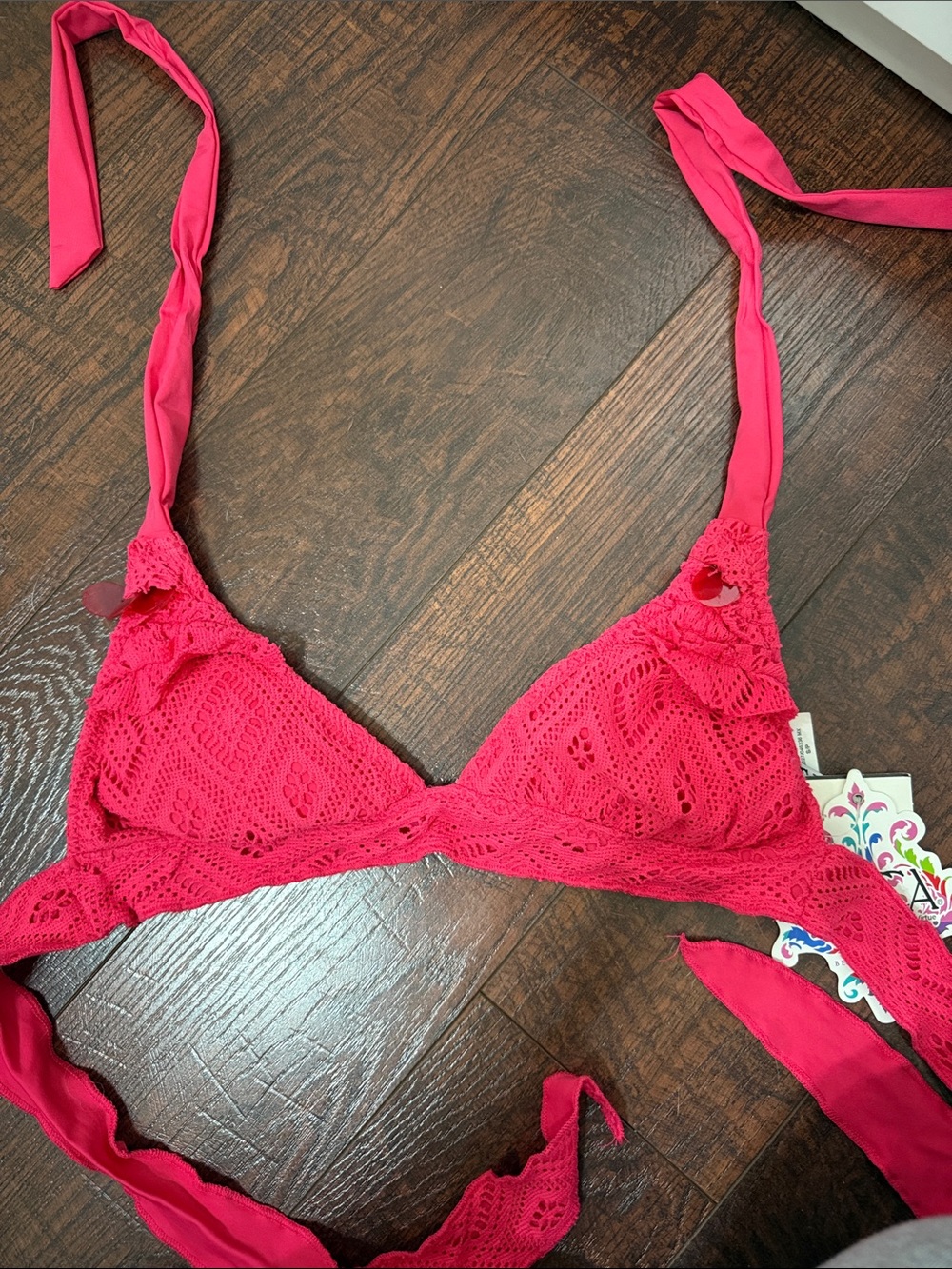 Ruffle bikini top